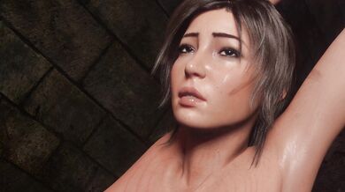 Rise of the Tomb Raider: Lara Croft in a Dungeon (Radeon G3D)