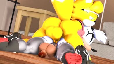 Watch this hot furry porn scene where OC and Furry are getting it on with each other while Bunger dips his dick in every hole he can find!