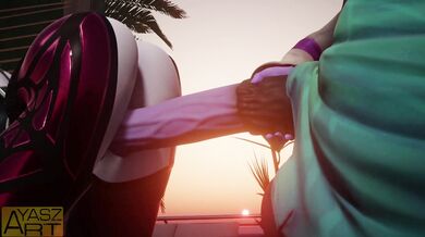 Mysterious Mistress Seduces Her Servant with a Futanari Trap