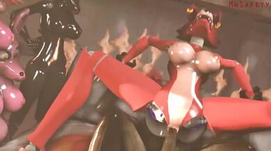Watch hot foxy babe getting fucked by a furry creature in this smoking hentai porn movie!
