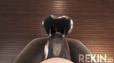 The Horseman Rides into Your Mouth and Fills You with His Cum