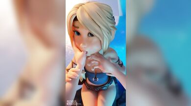 Watch the hot and steamy hentai porn video featuring Astrid Hosfferson and BlenderKnight as they explore their wildest fantasies