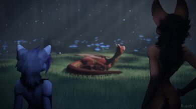 The story of a dragon, whose scales are like layers of sedimentary rock, and the human who wants to penetrate every crevice of its body