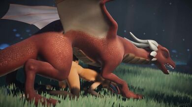 The story of a dragon, whose scales are like layers of sedimentary rock, and the human who wants to penetrate every crevice of its body