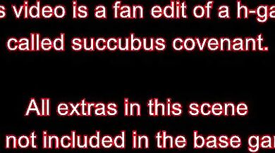 A succubus and a group of witches make an erotic pact to share their powers, leading to a wild night of passion