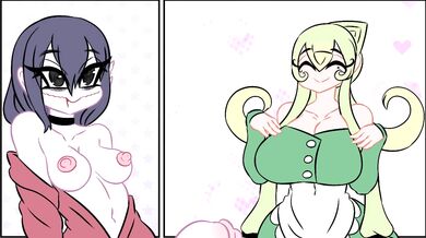 Watch this nsfw animation of Kuchi Futa x Chamelia on Patreon!