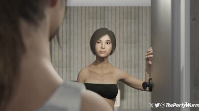 Claire Redfield and Ada Wong meet on vacation for a naughty adventure that ends with them exploring every inch of each others bodies