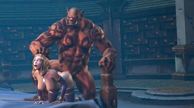 Warcraft: Garrosh and Jainas Hot Sex Adventure in Doggy Style