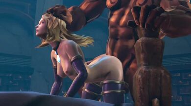 Warcraft: Garrosh and Jainas Hot Sex Adventure in Doggy Style