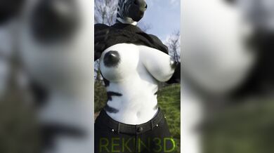 Sexy Zebra Stripes and Bouncing Tits: Rekin3Ds Hentai Adventure!