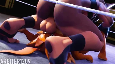 [Wrestling Takedown by the Arbiter]