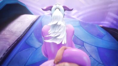 Draenei and Isabella in hot backshot action!