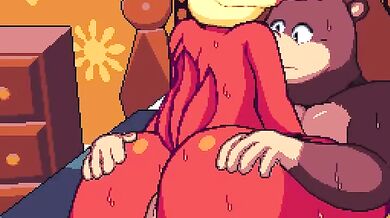 Banjo and Kazooie’s Sexcapade: Banjos Thick Cock Goes Inside Kazooies Tight Pussy