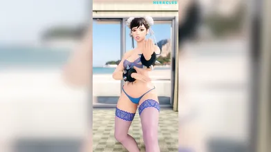 Chun-Li knows about martial arts - Hercules 3DX