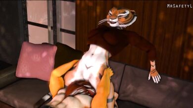 The Lion King gets a new Queen, as Simba the king mates with Tigress Master in this forbidden adult cartoon porn parody!