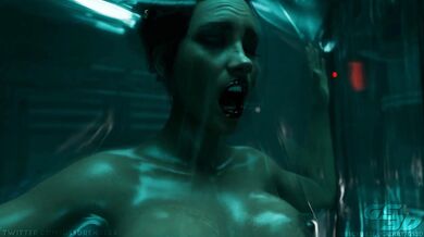 Watch as Panam Palmer gets her tight body vacuum-packed by a sexy group of men in this intense hentai PORN video