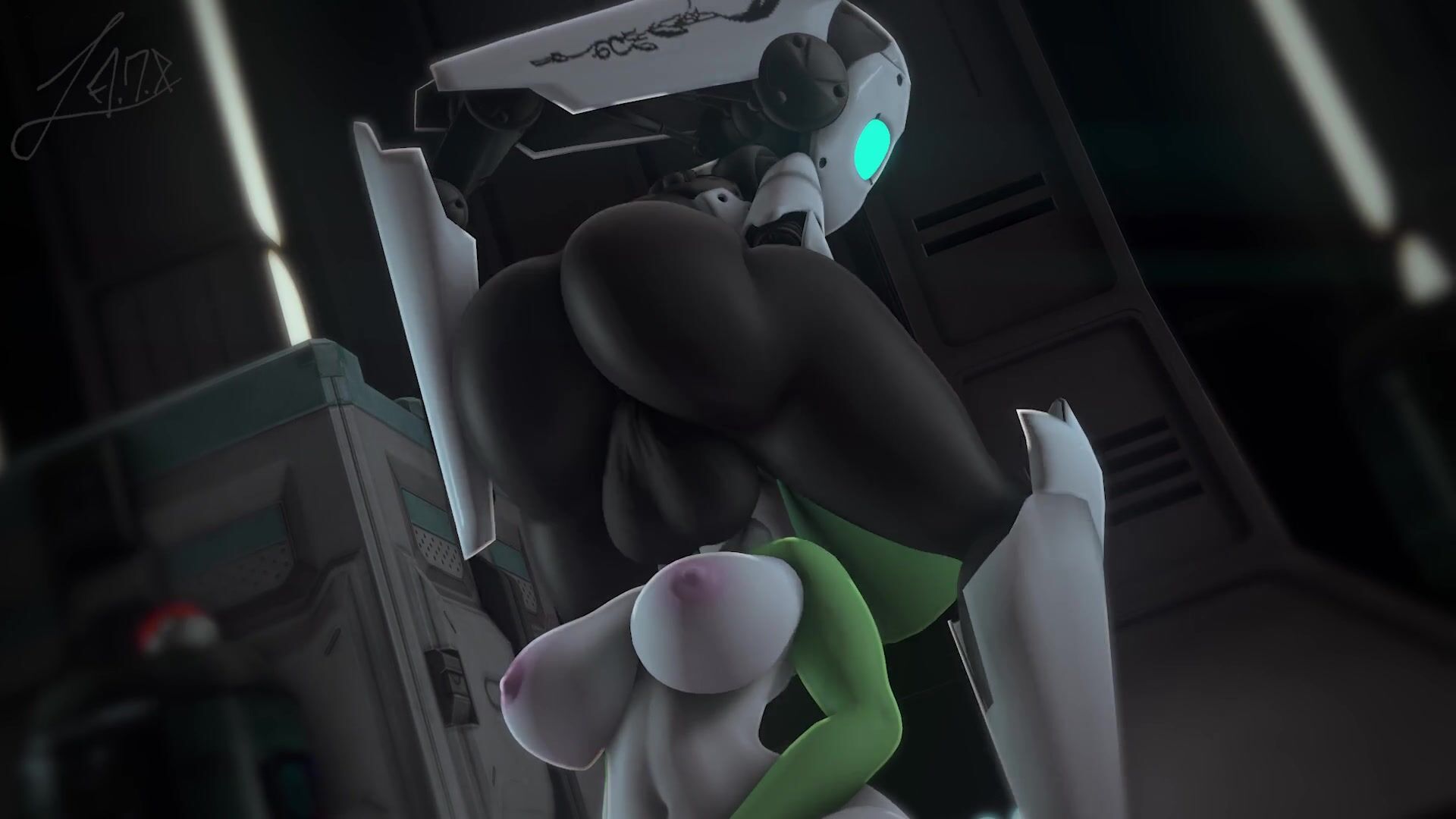 Watch as the sexy and voluptuous Drossel von Flügel from the anime series &...