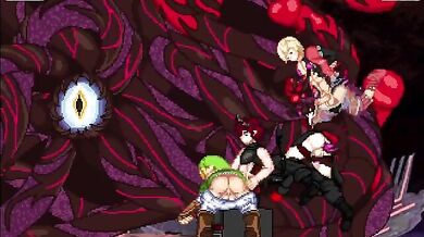 Slave girl fucked by Dracula while being abu*sed by Link