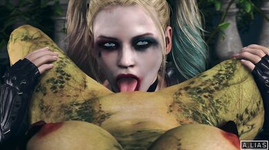 The Superheroine Slut with a Thing for Motorcycles: Harley X Ivy - Alias