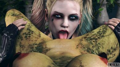 The Superheroine Slut with a Thing for Motorcycles: Harley X Ivy - Alias