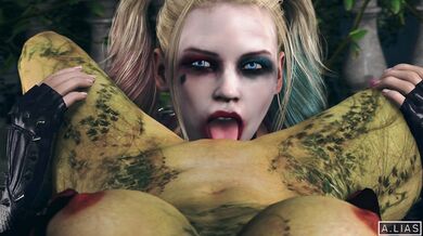 The Superheroine Slut with a Thing for Motorcycles: Harley X Ivy - Alias