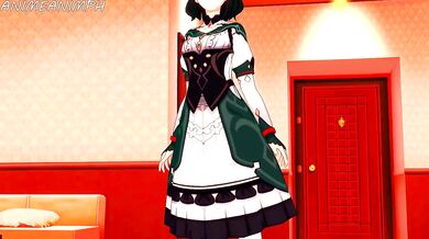 The XXX Hentai Adventures of Genshin Impact and Katheryne!