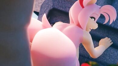 Watch Amy get penetrated from behind in this intense light show!