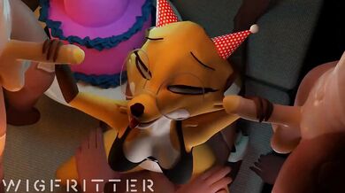 Reys Birthday Bang: The Melted Wigfritter