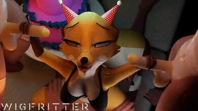 Reys Birthday Bang: The Melted Wigfritter