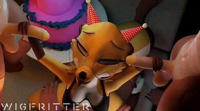 Reys Birthday Bang: The Melted Wigfritter