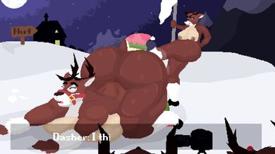 A sexy elf named Mistletoe is ready to fulfill your every desire