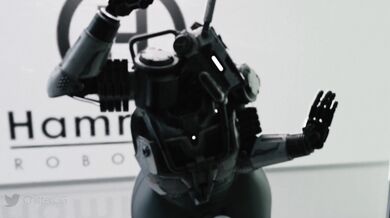 A hot babe gets fucked by two big dicks in her tight ass and pussy She loves it as they fill her up with their thick cocks until she cums hard!