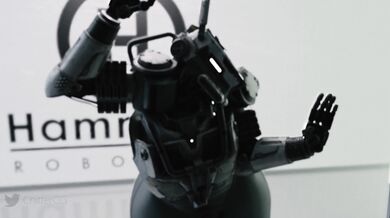 A hot babe gets fucked by two big dicks in her tight ass and pussy She loves it as they fill her up with their thick cocks until she cums hard!