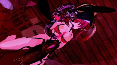 Hentai Porn: Futa Insect Anal Sex - Horomusi Making