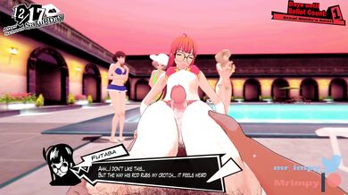 The FIVE Characters of Persona 5 Give their Bodies for the Mission - A XXX Parody