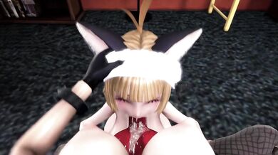 Hentai Goddess Takes on Giant Monster