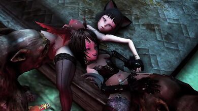 Hentai Goddess Takes on Giant Monster