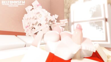 Watch as Pipkin and Pippa take their feet to new heights in this Minecraft Animation brought to you by BeltomNSFW