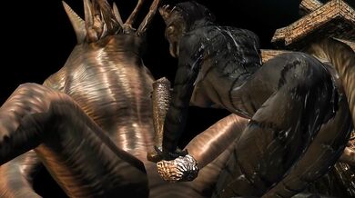 A Young Khajiit Maiden is For*ced to Serve the Daedra Lords as their Personal Slave