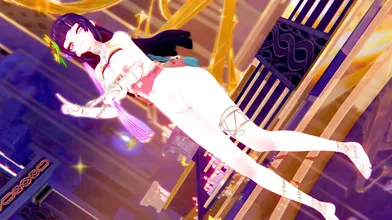This is a porn video featuring the hot and sexy YunJin dancing with LILAC, XinXiu and San