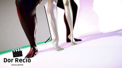 Miko in bondage with furyoku