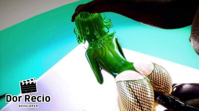 Miko in bondage with furyoku