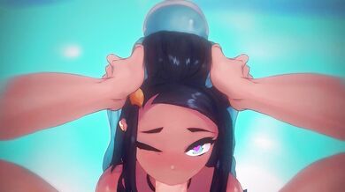 Watch as Nessa takes a deep breath, ready to perform her first blowjob on camera!