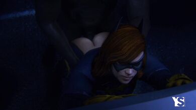 Batgirl gets a steamy surprise attack from behind by a local Gotham thug [Youngiesed]