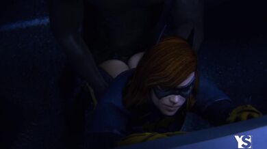 Batgirl gets a steamy surprise attack from behind by a local Gotham thug [Youngiesed]