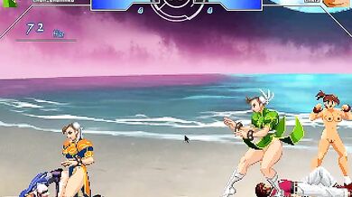 Hentai High School Ultimate Futa Team VS Chris & Kisara!