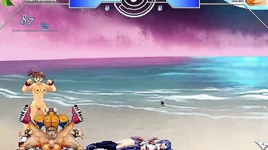 Hentai High School Ultimate Futa Team VS Chris & Kisara!