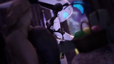 Sexy Adrian Dust gets fucked doggy style by Drossel while wearing red lingerie