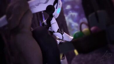 Sexy Adrian Dust gets fucked doggy style by Drossel while wearing red lingerie