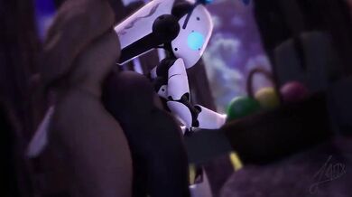 Sexy Adrian Dust gets fucked doggy style by Drossel while wearing red lingerie